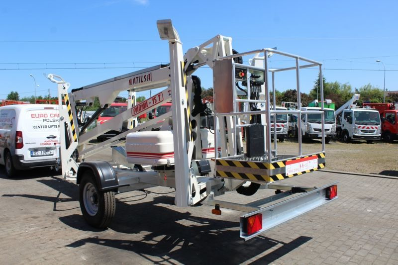 Matilsa Parma 15 T Nowy Podnośnik Koszowy Na Przyczepie przegubowo teleskopowy - Прицепной подъемник: фото 3 Matilsa Parma 15 T Nowy Podnośnik Koszowy Na Przyczepie przegubowo teleskopowy - Прицепной подъемник: фото 3