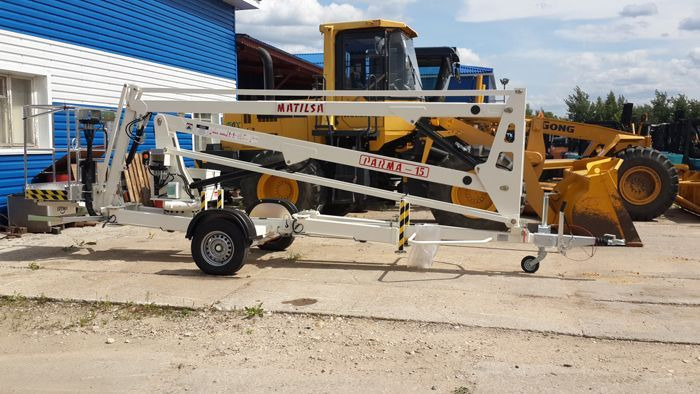 Matilsa Parma 15 nowy podnośnik koszowy na przyczepie - Прицепной подъемник: фото 2 Matilsa Parma 15 nowy podnośnik koszowy na przyczepie - Прицепной подъемник: фото 2