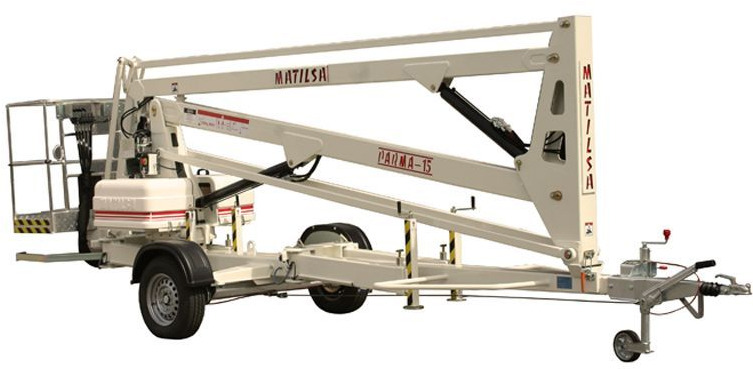 Matilsa Parma 15 nowy podnośnik koszowy na przyczepie - Прицепной подъемник: фото 1 Matilsa Parma 15 nowy podnośnik koszowy na przyczepie - Прицепной подъемник: фото 1