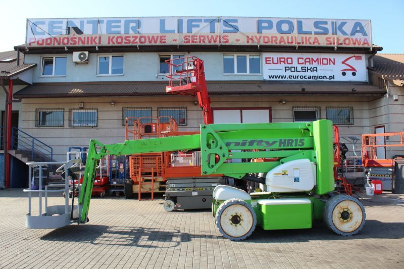 Podnośnik koszowy samojezdny Niftylift HR15 NDE bi-energy - Коленчатый подъемник: фото 5 Podnośnik koszowy samojezdny Niftylift HR15 NDE bi-energy - Коленчатый подъемник: фото 5