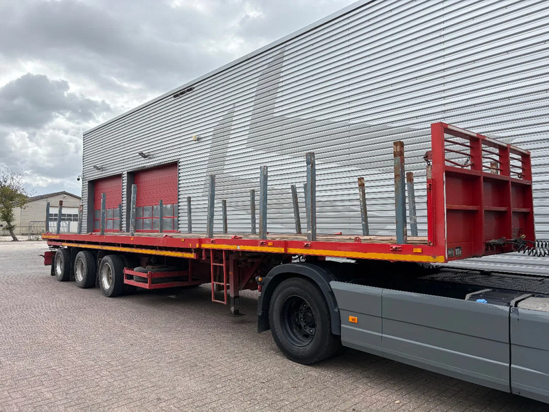 Nooteboom OVB - 48VV / 2x uitschuifbaar 2855cm / BPW ASSEN / 3x hydraulisch gestuurd / APK - TUV OKTOBER 2025 / - Полуприцеп бортовой/ Платформа: фото 1 Nooteboom OVB - 48VV / 2x uitschuifbaar 2855cm / BPW ASSEN / 3x hydraulisch gestuurd / APK - TUV OKTOBER 2025 / - Полуприцеп бортовой/ Платформа: фото 1