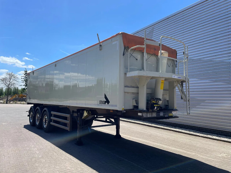Stas 300 CX / FULL ALUMINIUM / 48M3 / APK - TUV NOVEMBER 2025 / SAF AXLES / DICS BRAKES / RVS FLOOR / - Самосвальный полуприцеп: фото 1 Stas 300 CX / FULL ALUMINIUM / 48M3 / APK - TUV NOVEMBER 2025 / SAF AXLES / DICS BRAKES / RVS FLOOR / - Самосвальный полуприцеп: фото 1