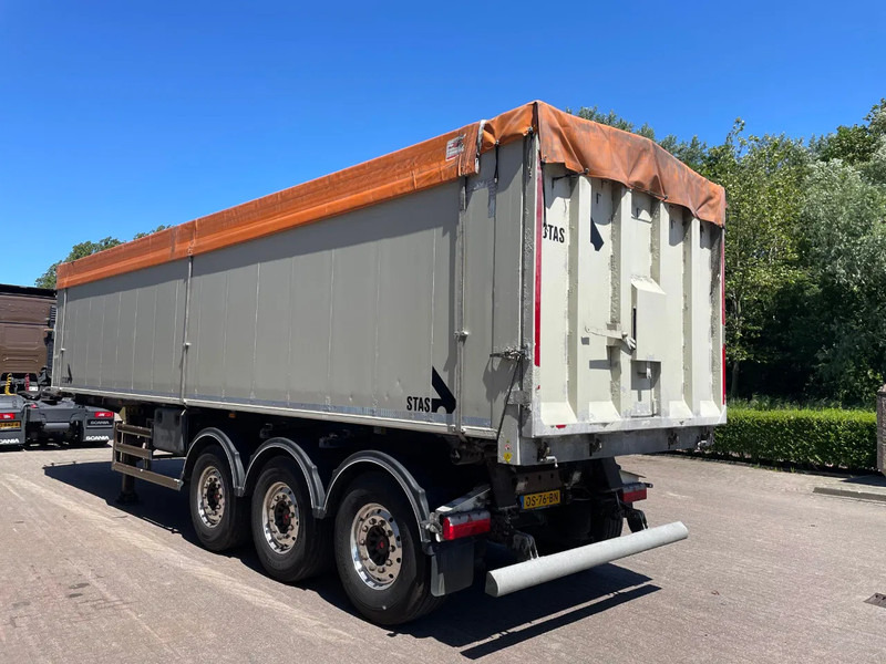 Stas 300 CX / FULL ALUMINIUM / 48M3 / APK - TUV NOVEMBER 2025 / SAF AXLES / DICS BRAKES / RVS FLOOR / - Самосвальный полуприцеп: фото 3 Stas 300 CX / FULL ALUMINIUM / 48M3 / APK - TUV NOVEMBER 2025 / SAF AXLES / DICS BRAKES / RVS FLOOR / - Самосвальный полуприцеп: фото 3