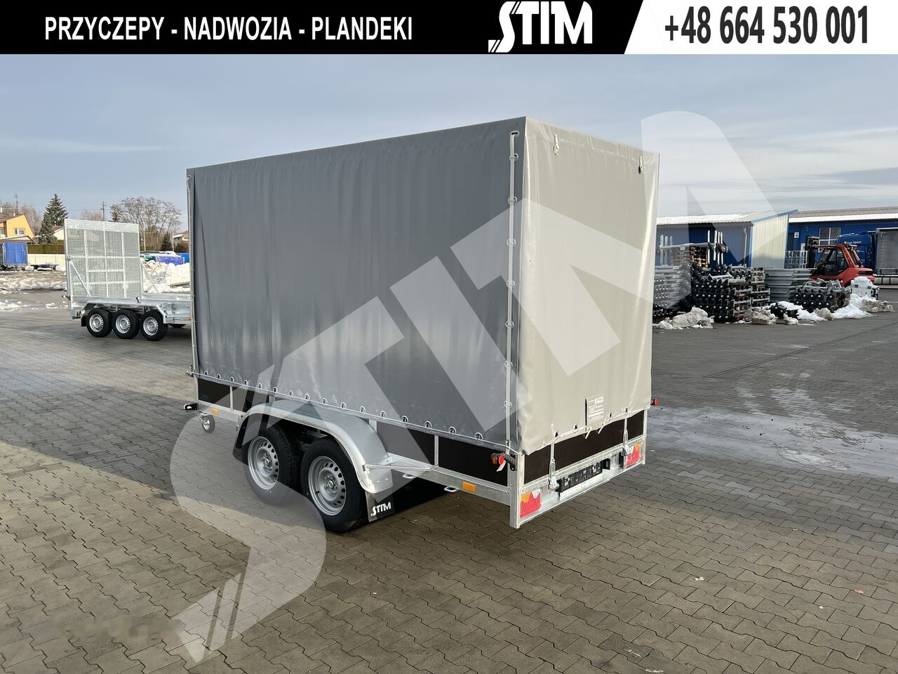 Новый Тентованный прицеп Stim S22-27/3516: фото 7