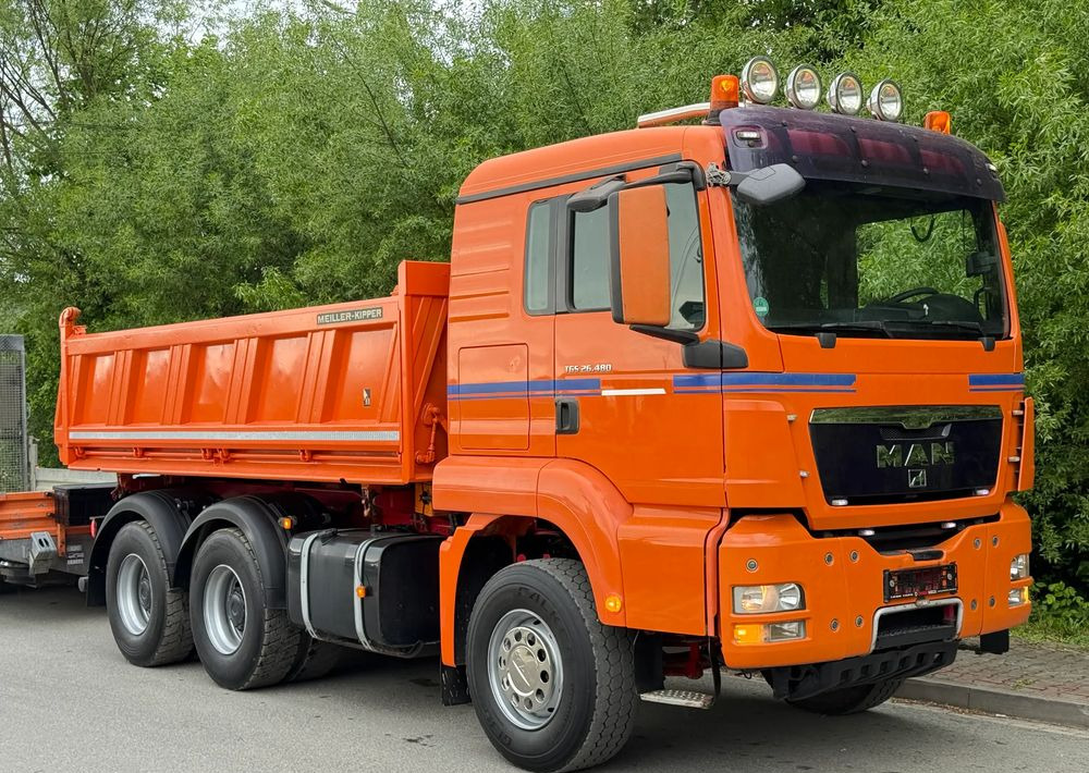 MAN * Kiper * Wywrotka * 26-480 * MAN TGS 6x4 Bordmatic * Zastaw Tandem Niskopodwozie * Stan Perfekcyjny * - Самосвал: фото 3 MAN * Kiper * Wywrotka * 26-480 * MAN TGS 6x4 Bordmatic * Zastaw Tandem Niskopodwozie * Stan Perfekcyjny * - Самосвал: фото 3