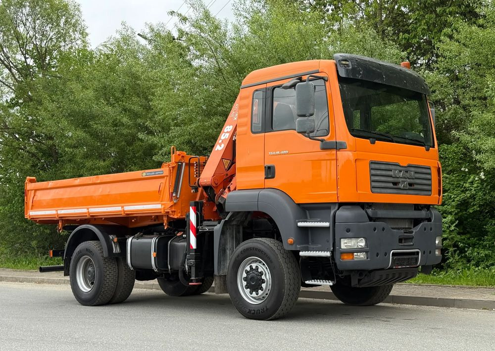 MAN * MAN 18 480 * KIPER WYWROTKA * 4x4 * HDS ATLAS 85* STAN BARDZO DOBRY * Sprowadzony - Самосвал: фото 2 MAN * MAN 18 480 * KIPER WYWROTKA * 4x4 * HDS ATLAS 85* STAN BARDZO DOBRY * Sprowadzony - Самосвал: фото 2