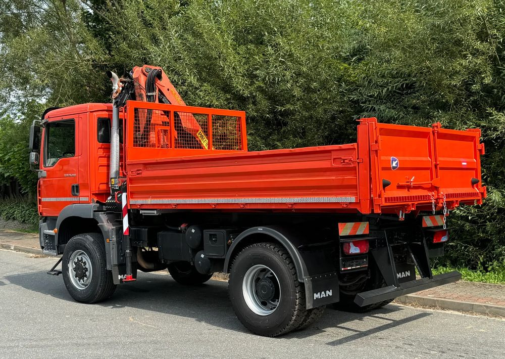 Самосвал MAN TGM 18-280 MAN 4x4 HDS PALFINGER 105 KIPER WYWROTKA MEILLER BARDZO DOBRY STAN: фото 18