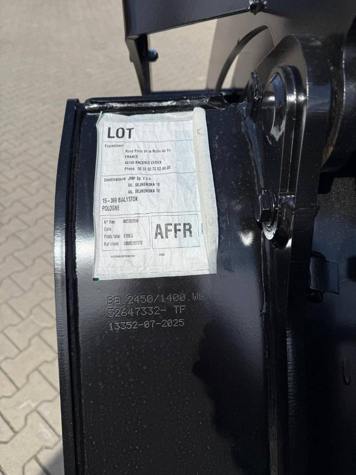 Manitou CBG 2450 / 1400 WE NEW  - Ковш для погрузчика: фото 5 Manitou CBG 2450 / 1400 WE NEW  - Ковш для погрузчика: фото 5