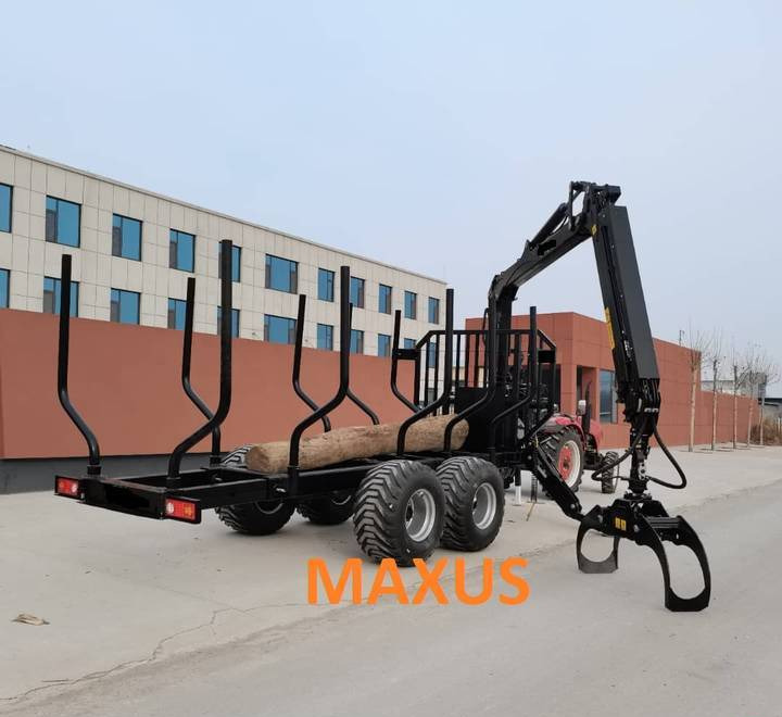 NEW MAXUS 8t Forest Trailer with 2-ton Crane Warranty up to 10 YEARS НОВА прицепа лісова 8т Журавль 2т MAXUS Гарантія до 10 РОКІВ NOWA przyczepa leśna 8t Żuraw 2t MAXUS Gwarancja do 10 LAT - Лесной прицеп: фото 2 NEW MAXUS 8t Forest Trailer with 2-ton Crane Warranty up to 10 YEARS НОВА прицепа лісова 8т Журавль 2т MAXUS Гарантія до 10 РОКІВ NOWA przyczepa leśna 8t Żuraw 2t MAXUS Gwarancja do 10 LAT - Лесной прицеп: фото 2