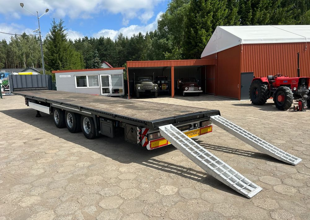 Krone PLATFORMA NISKOPODWOZIOWA z NAJAZDAMI / MEGA R 19.5 / OSIE SAF !! - Низкорамный полуприцеп: фото 1 Krone PLATFORMA NISKOPODWOZIOWA z NAJAZDAMI / MEGA R 19.5 / OSIE SAF !! - Низкорамный полуприцеп: фото 1