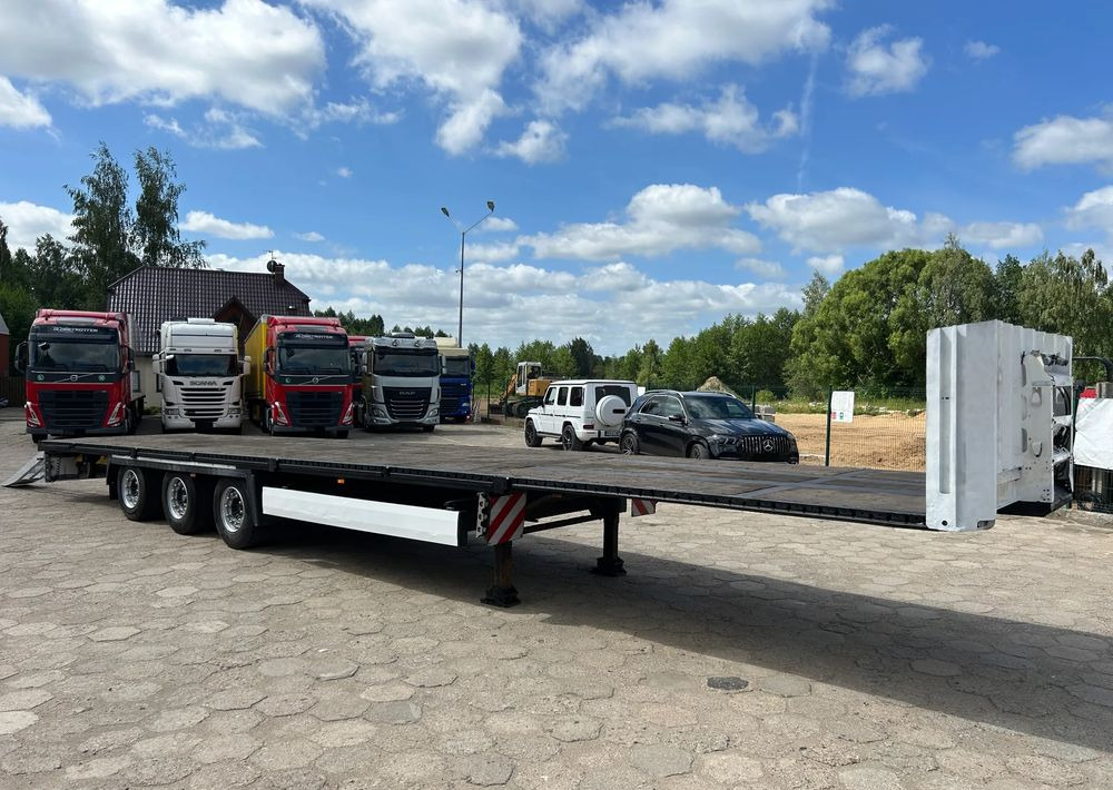 Krone PLATFORMA NISKOPODWOZIOWA z NAJAZDAMI / MEGA R 19.5 / OSIE SAF !! - Низкорамный полуприцеп: фото 4 Krone PLATFORMA NISKOPODWOZIOWA z NAJAZDAMI / MEGA R 19.5 / OSIE SAF !! - Низкорамный полуприцеп: фото 4