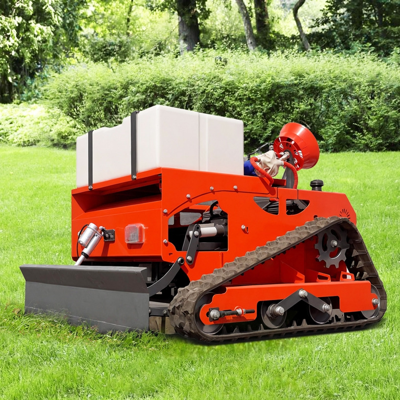 LEZUM LD1000 Electric Remote Control Multi-Function Lawn Mower All-Terrain Agricultural Sprayers Pesticide Spraying Mower Gas Gasoline Track Crawler Lawn Mower - Косилка: фото 2 LEZUM LD1000 Electric Remote Control Multi-Function Lawn Mower All-Terrain Agricultural Sprayers Pesticide Spraying Mower Gas Gasoline Track Crawler Lawn Mower - Косилка: фото 2