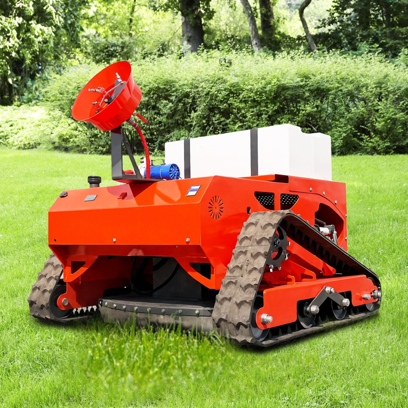 LEZUM LD1000 Electric Remote Control Multi-Function Lawn Mower All-Terrain Agricultural Sprayers Pesticide Spraying Mower Gas Gasoline Track Crawler Lawn Mower - Косилка: фото 4 LEZUM LD1000 Electric Remote Control Multi-Function Lawn Mower All-Terrain Agricultural Sprayers Pesticide Spraying Mower Gas Gasoline Track Crawler Lawn Mower - Косилка: фото 4