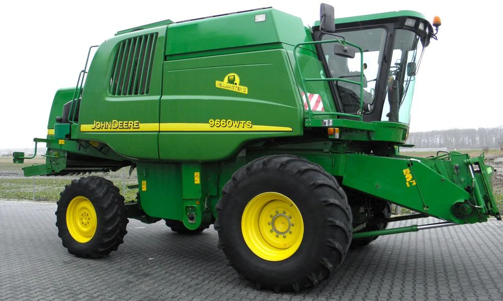 John Deere WTS 9660 HM 2004 Rok, 6,7 m heder, Nie Malowany, Stan Bardzo Dobry - Зерноуборочный комбайн: фото 4 John Deere WTS 9660 HM 2004 Rok, 6,7 m heder, Nie Malowany, Stan Bardzo Dobry - Зерноуборочный комбайн: фото 4