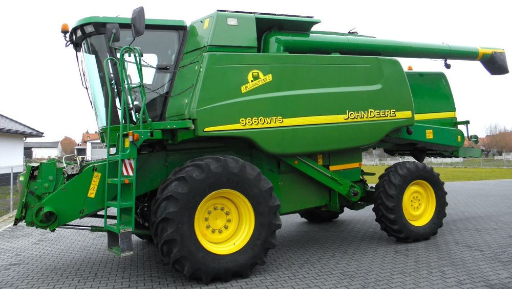 John Deere WTS 9660 HM 2004 Rok, 6,7 m heder, Nie Malowany, Stan Bardzo Dobry - Зерноуборочный комбайн: фото 1 John Deere WTS 9660 HM 2004 Rok, 6,7 m heder, Nie Malowany, Stan Bardzo Dobry - Зерноуборочный комбайн: фото 1