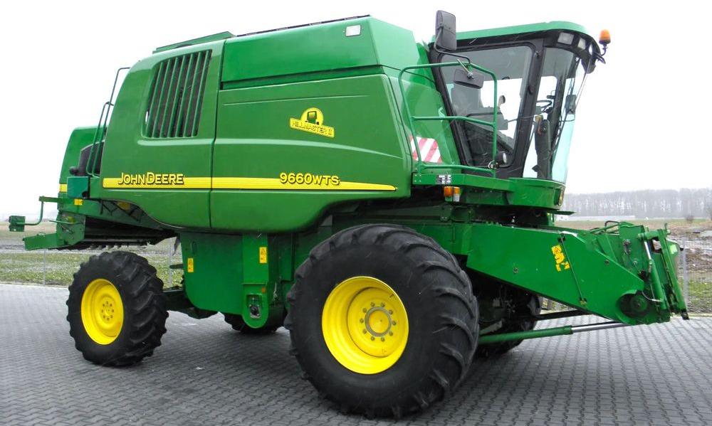 John Deere WTS 9660 HM 2004 Rok, 6,7 m heder, Nie Malowany, Stan Bardzo Dobry - Зерноуборочный комбайн: фото 2 John Deere WTS 9660 HM 2004 Rok, 6,7 m heder, Nie Malowany, Stan Bardzo Dobry - Зерноуборочный комбайн: фото 2