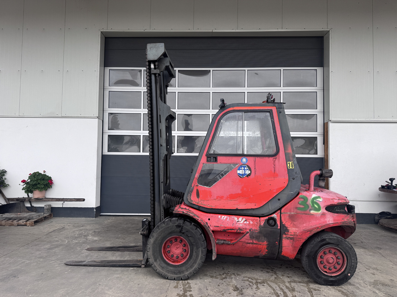 LINDE H 45 D 600 - Дизельный погрузчик: фото 1 LINDE H 45 D 600 - Дизельный погрузчик: фото 1