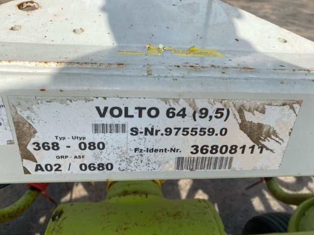 Сеноворошилка CLAAS VOLTO 64: фото 6