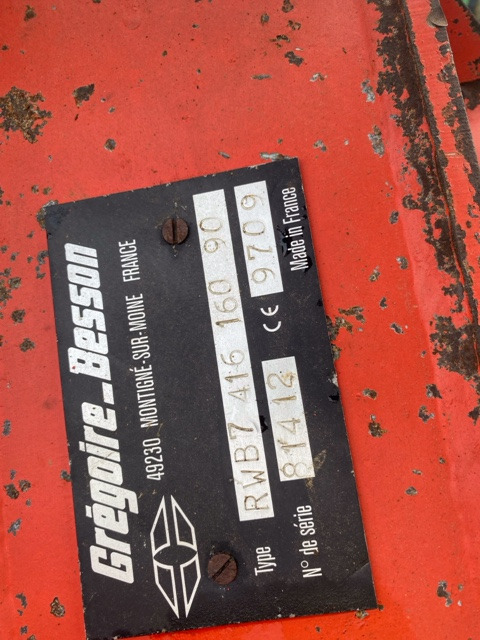 GREGOIRE RWB7 - Плуг: фото 3 GREGOIRE RWB7 - Плуг: фото 3