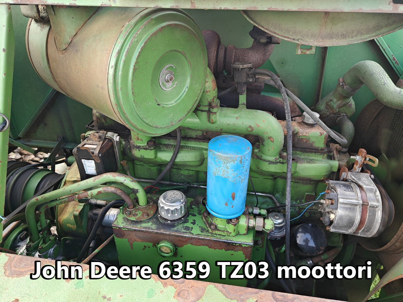 John Deere 965 täydellinen moottori, 6-sylinterinen turbo, katso video! - Двигатель для Зерноуборочных комбайнов: фото 1 John Deere 965 täydellinen moottori, 6-sylinterinen turbo, katso video! - Двигатель для Зерноуборочных комбайнов: фото 1
