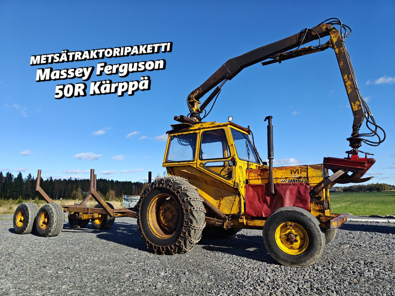 MASSEY FERGUSON 50R Kärppä - Metsätraktoripaketti - Трактор: фото 1 MASSEY FERGUSON 50R Kärppä - Metsätraktoripaketti - Трактор: фото 1