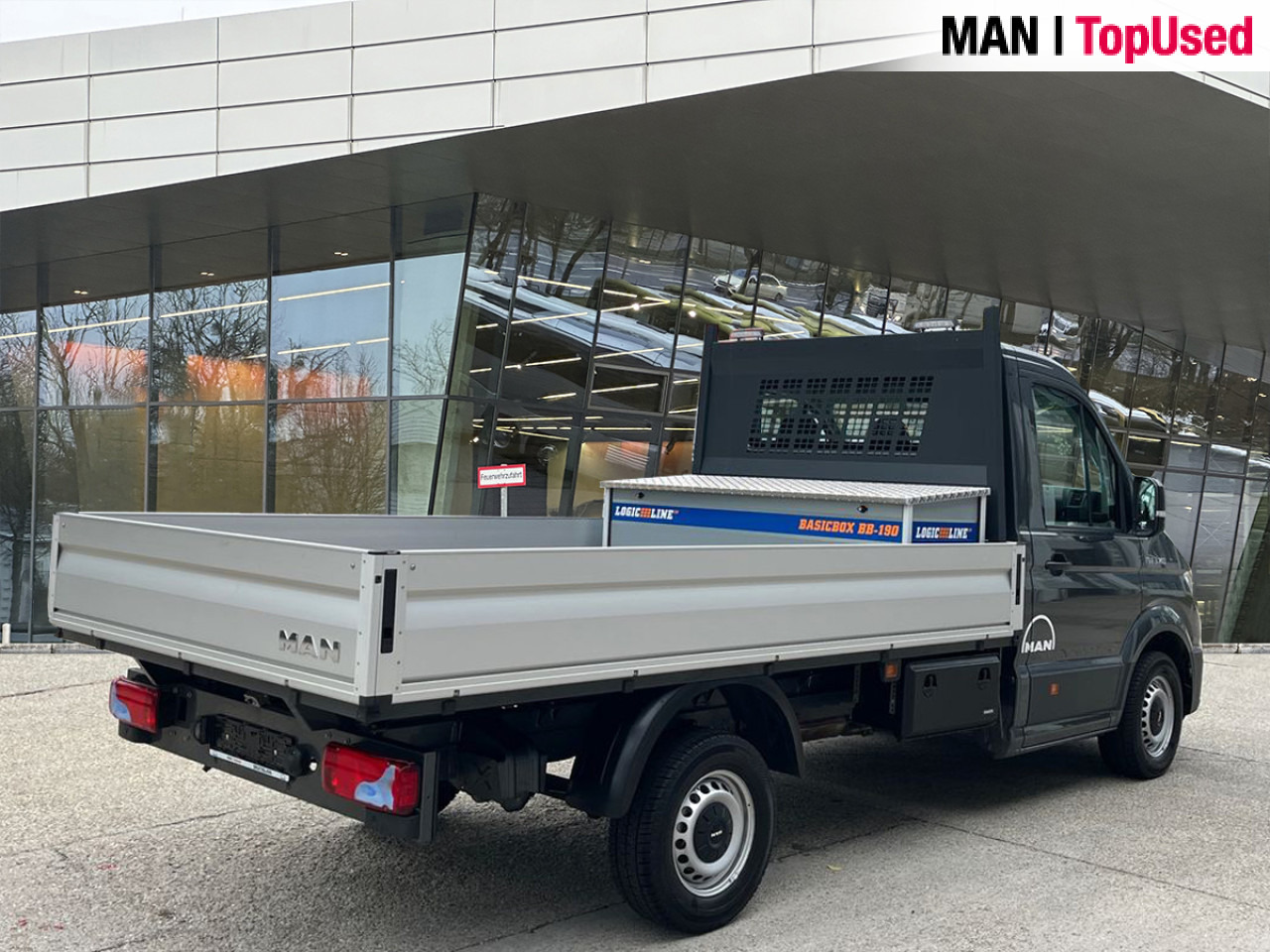 MAN TGE 3.140 4X2F SB, Automatic, Flat bed Klima ZV в лизинг MAN TGE 3.140 4X2F SB, Automatic, Flat bed Klima ZV: фото 12