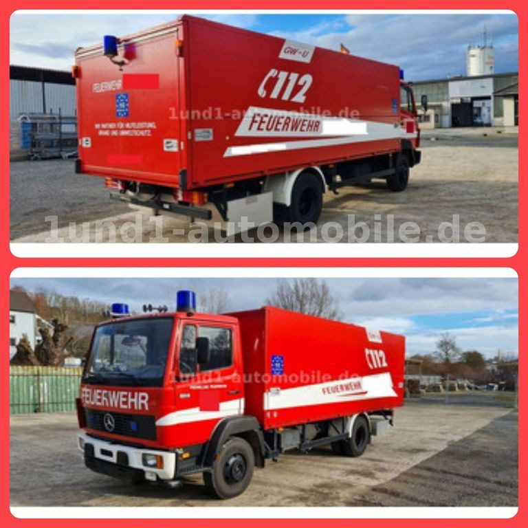 Mercedes-Benz 814 Feuerwehr GWG Edelstahl nur orig. 16.200km 814 Feuerwehr GWG Edelstahl nur orig. 16.200km - Пожарная машина: фото 2 Mercedes-Benz 814 Feuerwehr GWG Edelstahl nur orig. 16.200km 814 Feuerwehr GWG Edelstahl nur orig. 16.200km - Пожарная машина: фото 2