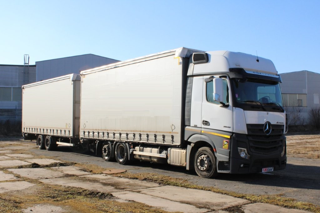 Mercedes-Benz Actros 2542 - Тентованный грузовик: фото 1 Mercedes-Benz Actros 2542 - Тентованный грузовик: фото 1