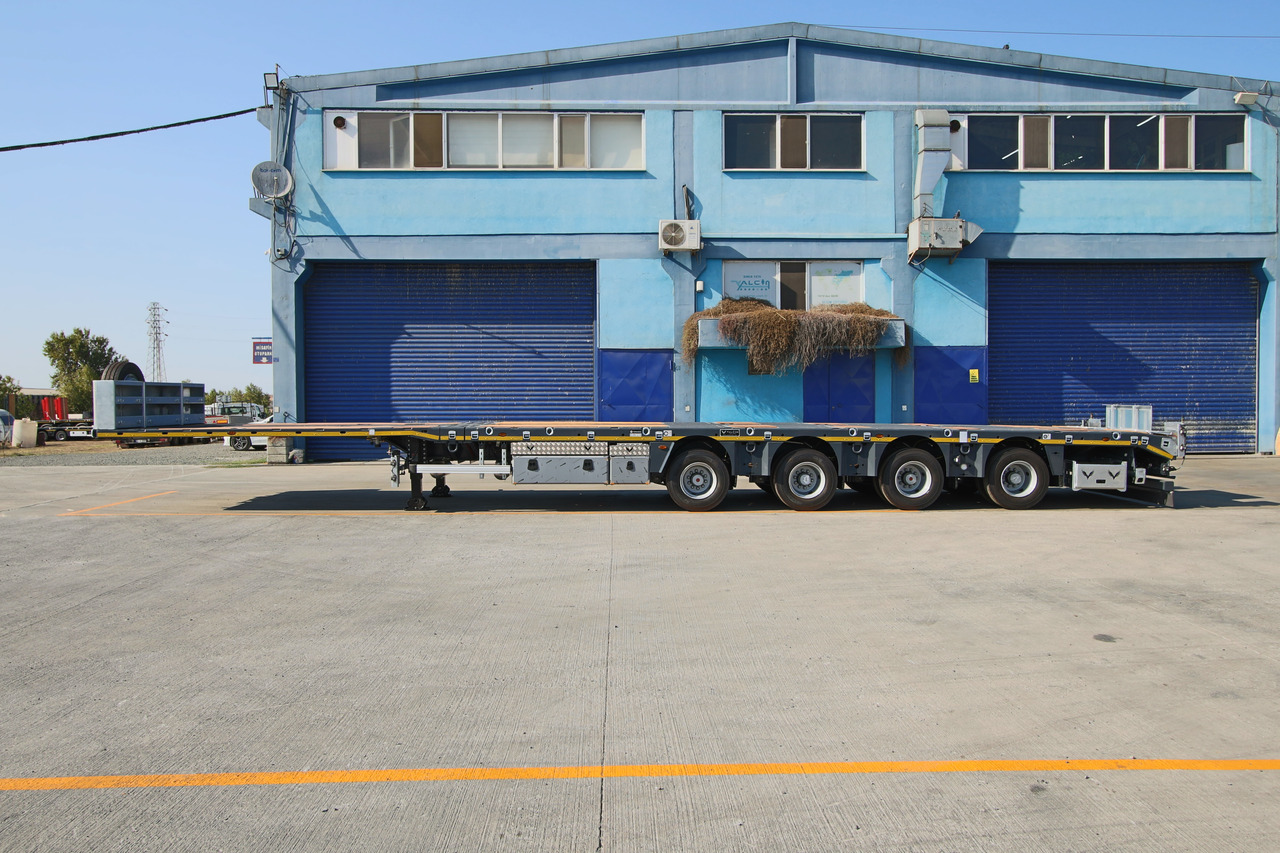 YALCIN PLATEAU 4 ESSIEUX EXTENSIBLE - Полуприцеп бортовой/ Платформа: фото 1 YALCIN PLATEAU 4 ESSIEUX EXTENSIBLE - Полуприцеп бортовой/ Платформа: фото 1