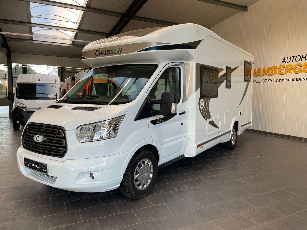 Chausson 627 GA, Standklima,AHK,Solar,Hubbett,D-Heizung - Полуинтегрированный автодом: фото 4 Chausson 627 GA, Standklima,AHK,Solar,Hubbett,D-Heizung - Полуинтегрированный автодом: фото 4