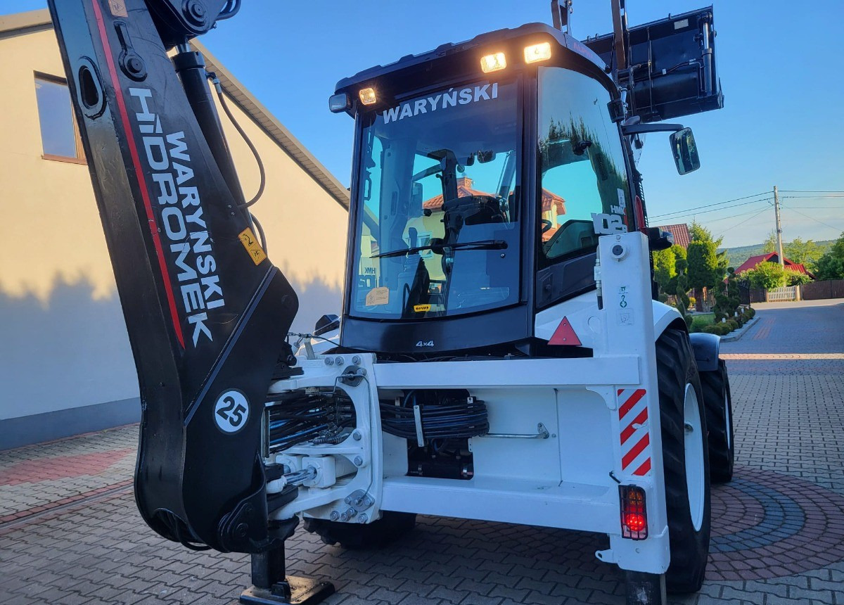 Экскаватор-погрузчик Hidromek 102 B Waryński Salon Polska Koparko Ładowarka 102B Stan Idealny Polski: фото 7