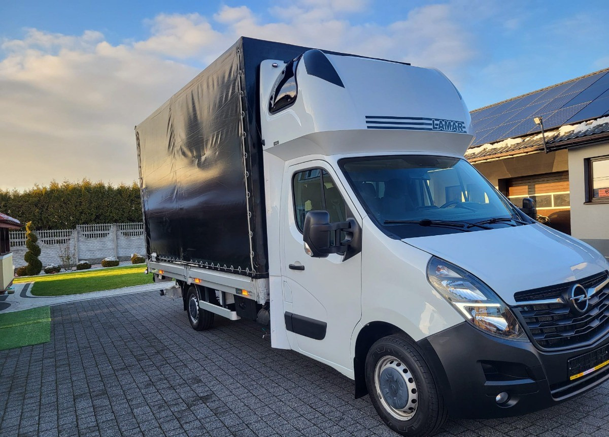 Тентованный фургон Opel Movano z windą salon Polska: фото 5