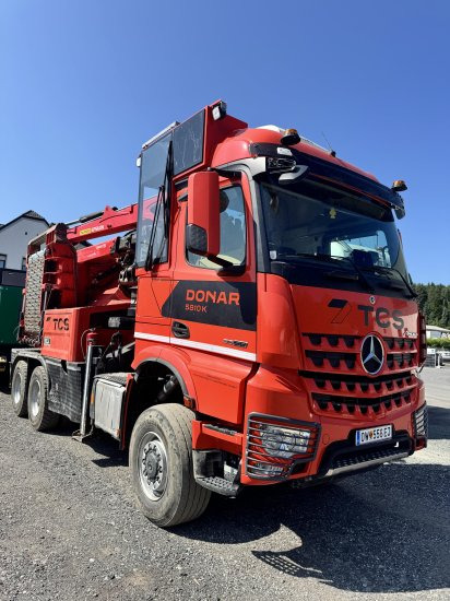 Грузовик, Измельчитель древесины Mercedes-Benz ACTROS 6x4 DONAR 5810K ? Hack-LKW / Mobilhacker | TCS Umwelttechnik: фото 6