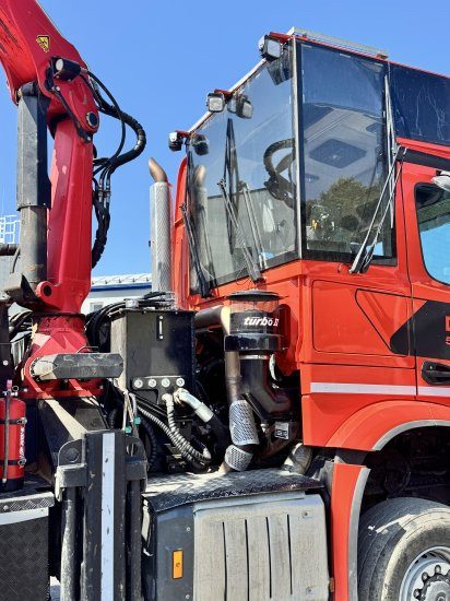 Грузовик, Измельчитель древесины Mercedes-Benz ACTROS 6x4 DONAR 5810K ? Hack-LKW / Mobilhacker | TCS Umwelttechnik: фото 12