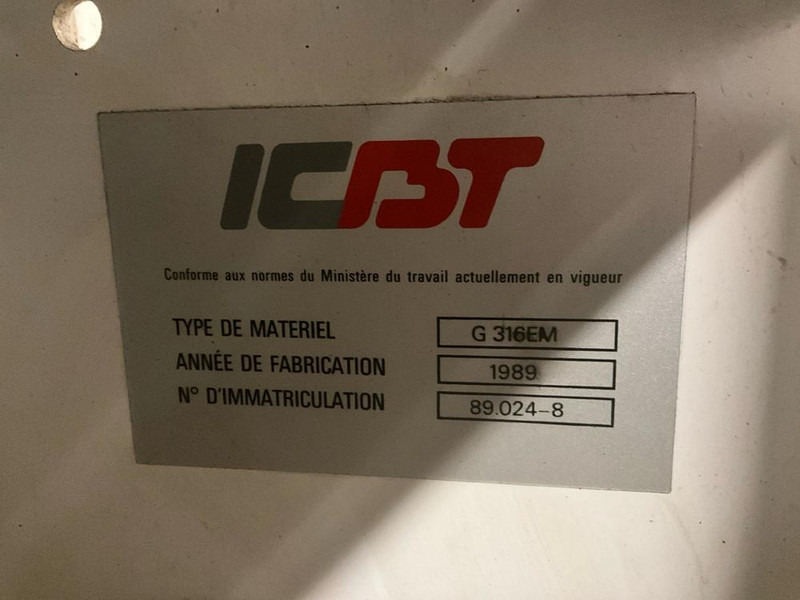 Строительная техника ICBT G316EM: фото 19
