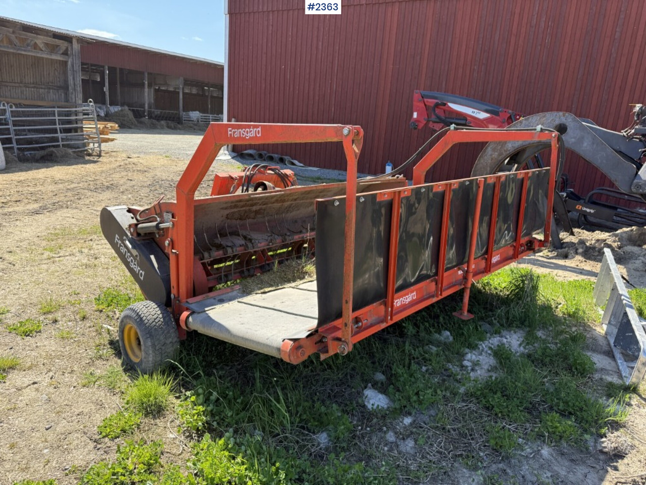 Fransgård SV 250 swath aerator with swath rake - Техника для сенозаготовки: фото 2 Fransgård SV 250 swath aerator with swath rake - Техника для сенозаготовки: фото 2