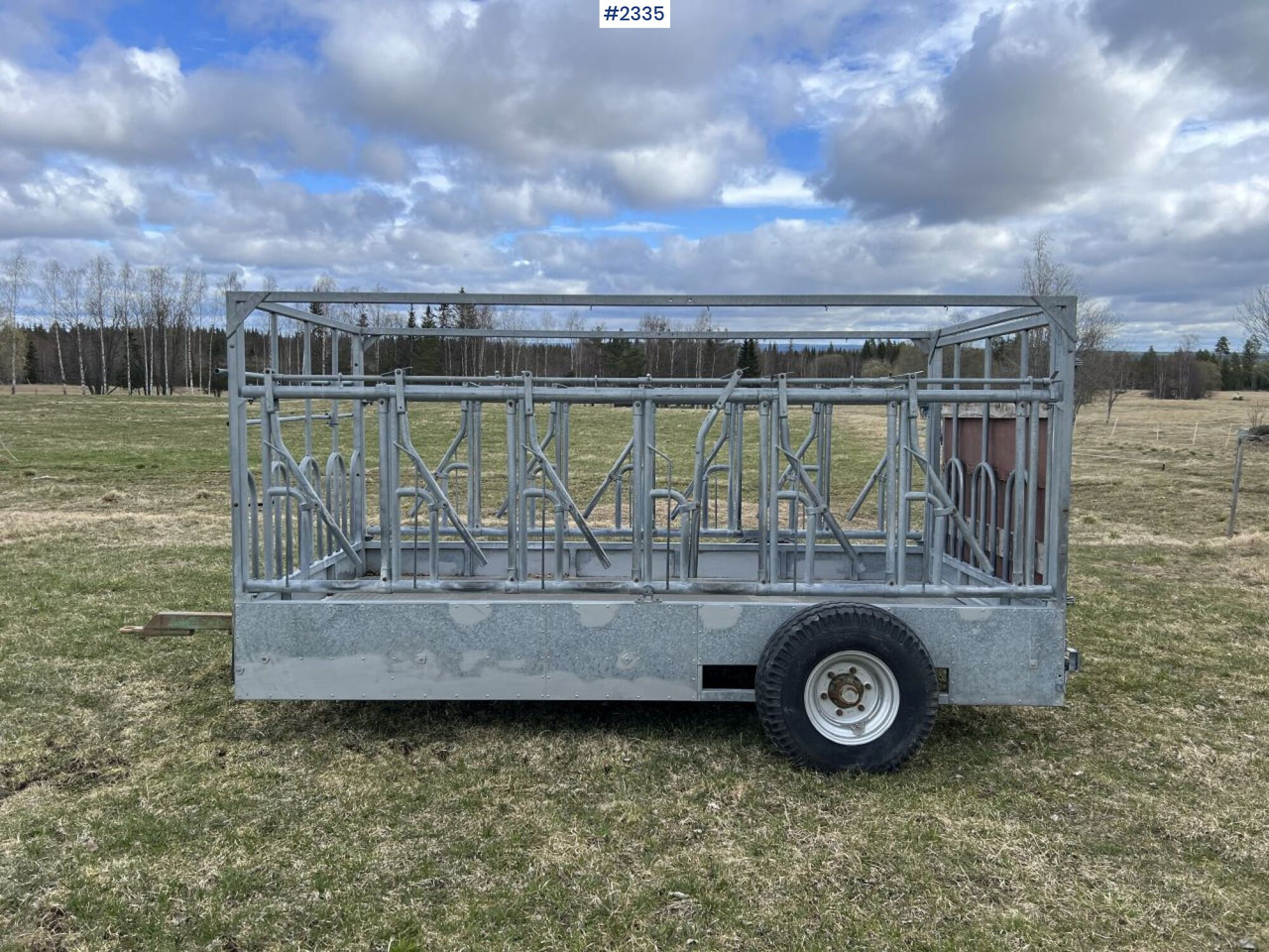 Kellfri Animal transport/feeder wagon - Прицеп для перевозки животных: фото 3 Kellfri Animal transport/feeder wagon - Прицеп для перевозки животных: фото 3