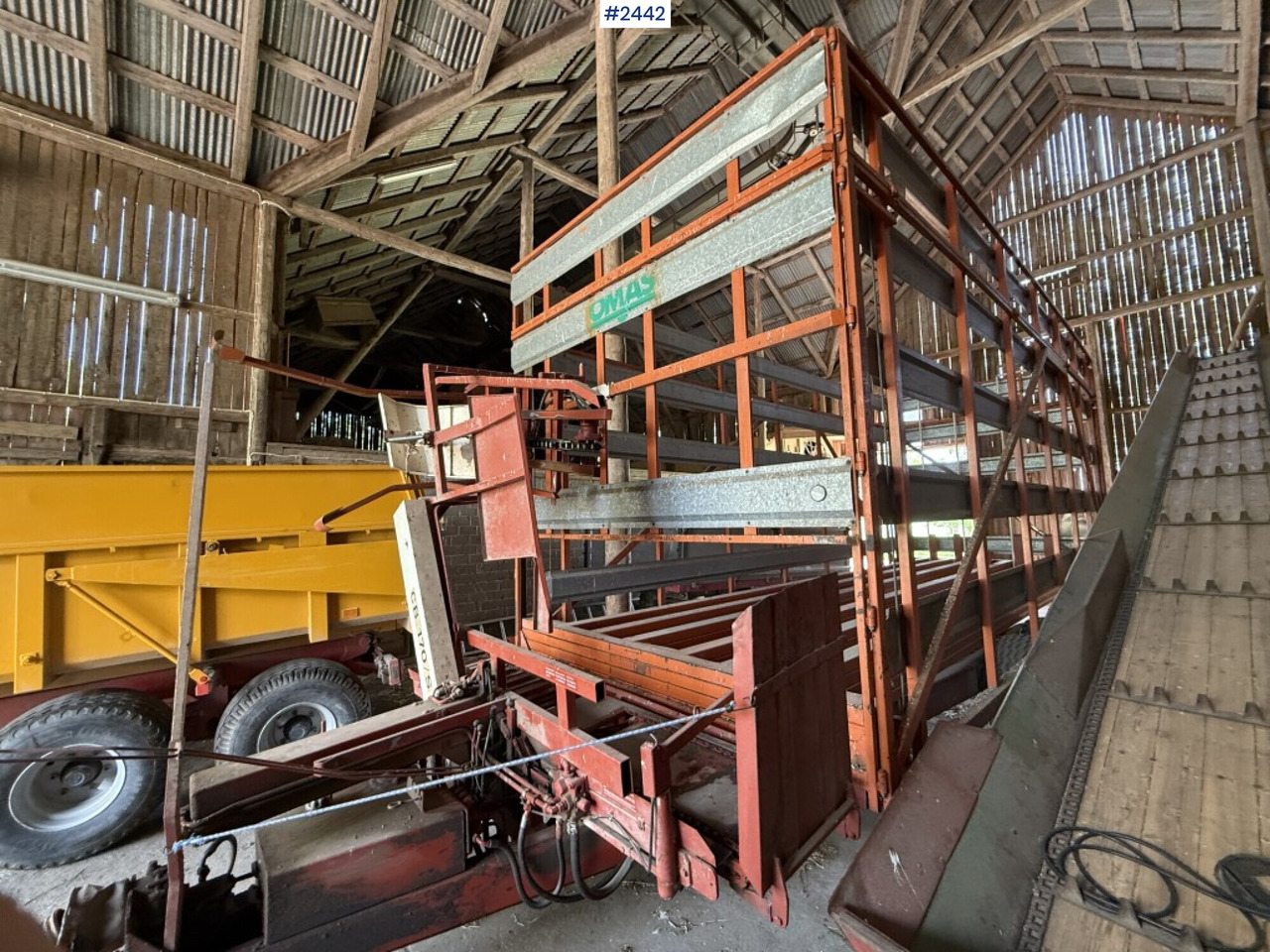 Self-loading trailer small bale Omas CB170 S - Техника для сенозаготовки: фото 2 Self-loading trailer small bale Omas CB170 S - Техника для сенозаготовки: фото 2