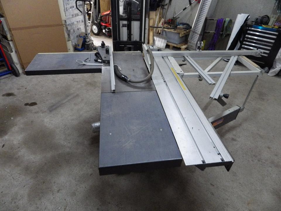 2 x Formatkreissäge mit Vorritzer Altendorf F90 und ROBLAND E300 - Деревообрабатывающий станок: фото 4 2 x Formatkreissäge mit Vorritzer Altendorf F90 und ROBLAND E300 - Деревообрабатывающий станок: фото 4