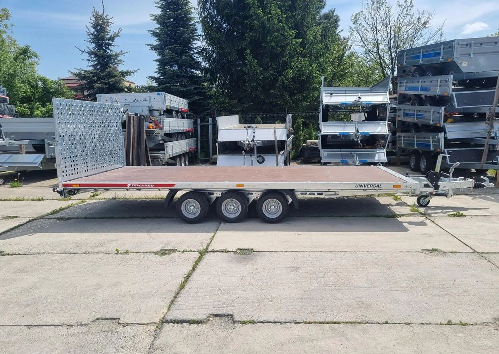 TEMARED UNIVERSAL 5121/3 3.5T R10C SKLEJKA - Прицеп бортовой/ Платформа: фото 2 TEMARED UNIVERSAL 5121/3 3.5T R10C SKLEJKA - Прицеп бортовой/ Платформа: фото 2