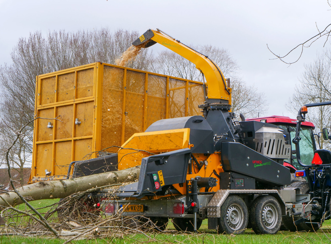 Лесозаготовительная техника, Прицеп UFKES Greentec Jaguar 40-80 3.5T: фото 19