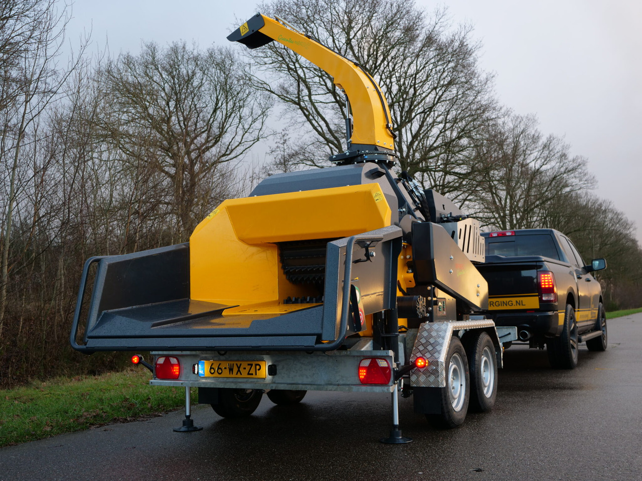 Лесозаготовительная техника, Прицеп UFKES Greentec Jaguar 40-80 3.5T: фото 14