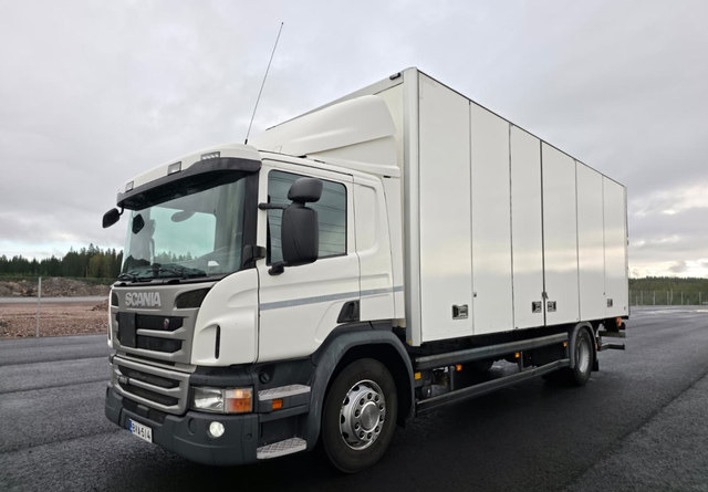 ScaniaP250 4x2 Kylkiaukeava - Грузовик с закрытым кузовом: фото 1 ScaniaP250 4x2 Kylkiaukeava - Грузовик с закрытым кузовом: фото 1