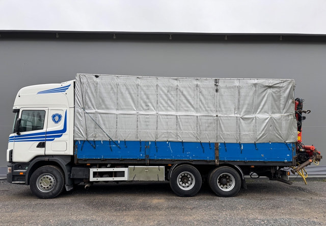 ScaniaScania 144G 6x2 - Грузовик с закрытым кузовом, Автоманипулятор: фото 3 ScaniaScania 144G 6x2 - Грузовик с закрытым кузовом, Автоманипулятор: фото 3