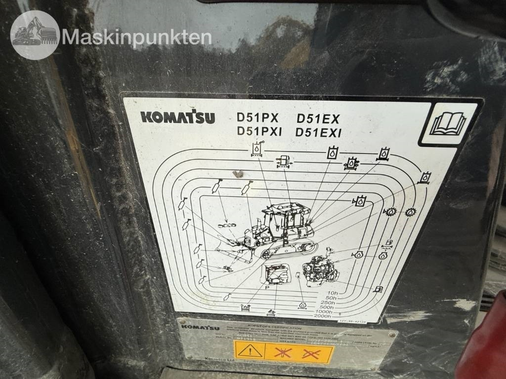 Бульдозер Komatsu D 51 Pxi-24EO: фото 47