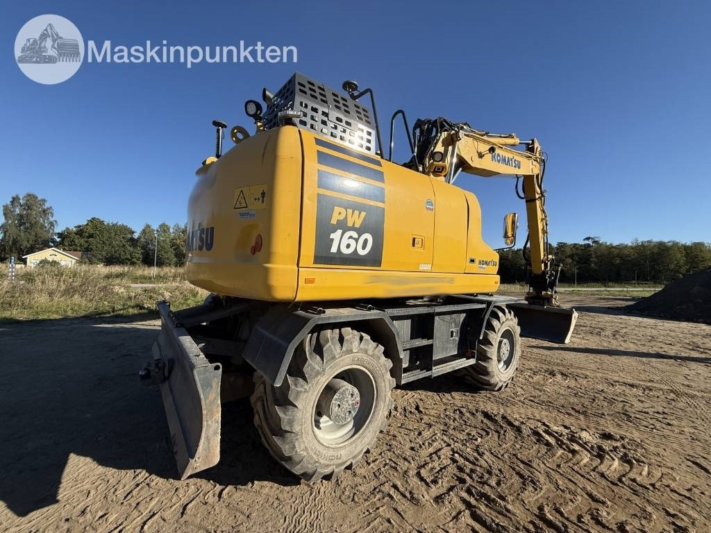 Komatsu PW 160 - Колёсный экскаватор: фото 5 Komatsu PW 160 - Колёсный экскаватор: фото 5