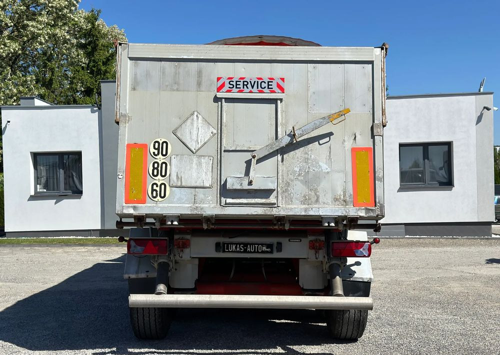 Самосвальный полуприцеп Benalu 25 m3 OSIE SAF HYDRAULICZNA KLAPA ELEKRYCZNY DACH: фото 6