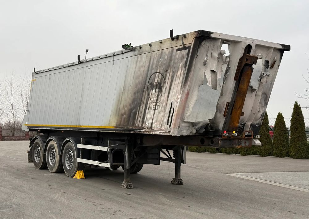 Wielton 42 m3 OSIE SAF USZKODZONY - Самосвальный полуприцеп: фото 1 Wielton 42 m3 OSIE SAF USZKODZONY - Самосвальный полуприцеп: фото 1