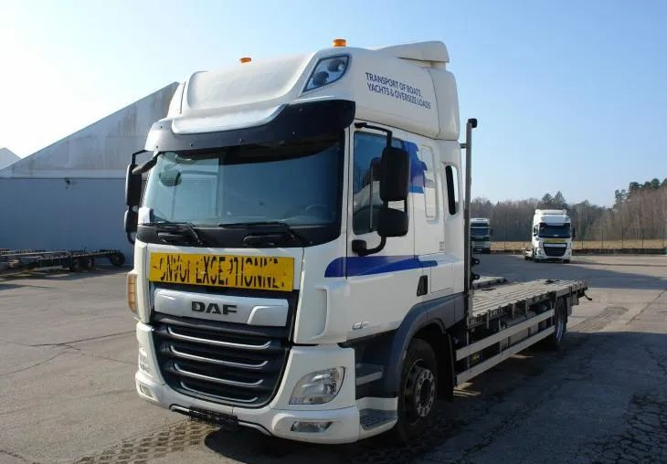 DAF CF 410 EURO 6 Laweta - Platforma super stan - Грузовик бортовой/ Платформа: фото 2 DAF CF 410 EURO 6 Laweta - Platforma super stan - Грузовик бортовой/ Платформа: фото 2