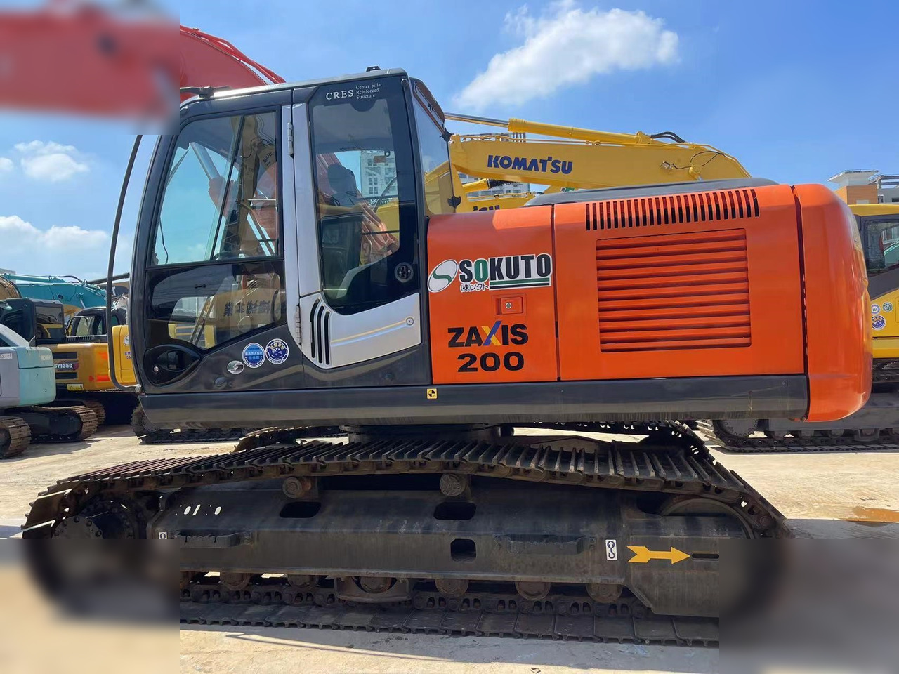 HITACHI ZX200-3G - Гусеничный экскаватор: фото 3 HITACHI ZX200-3G - Гусеничный экскаватор: фото 3